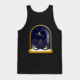 christmas snow globe Tank Top